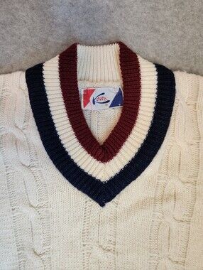 Vintage 60s Kelita Womens Cricket Tennis Sweater Size M-L?